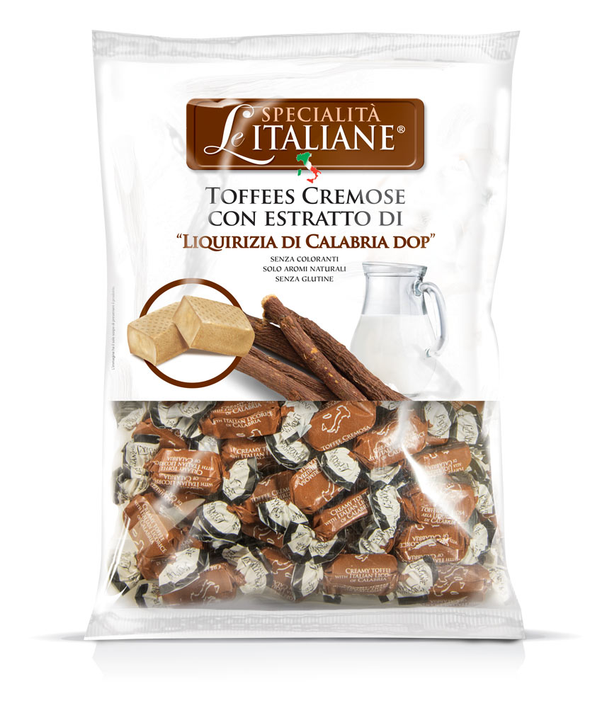 Toffees Cremose con Estratto di Liquirizia di Calabria DOP
